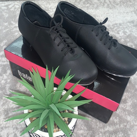 Balera Tap Shoes - like new! Black - Picture 1 of 4
